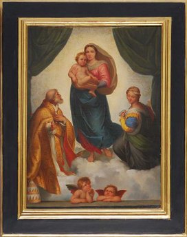 KOPIE SIXTIJNSE MADONNA